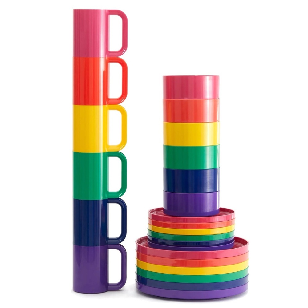 Heller Rainbow Dinnerware Set (NEW)